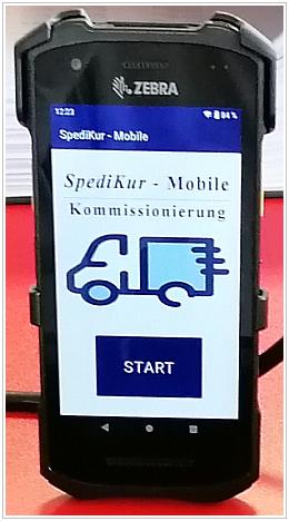SpediKur Mobile - Scanner Zebra TC21
